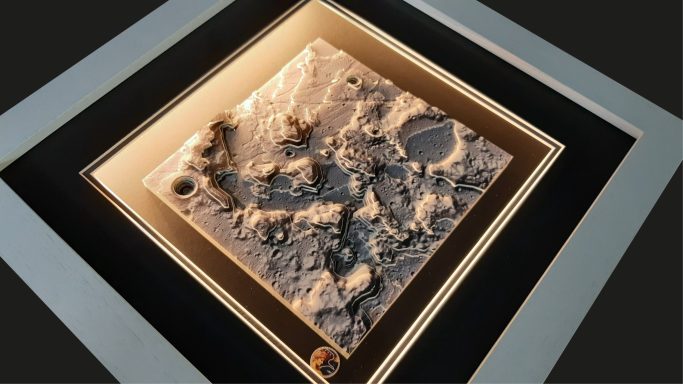 3D Model Nasa Apollo 17 Landing Site