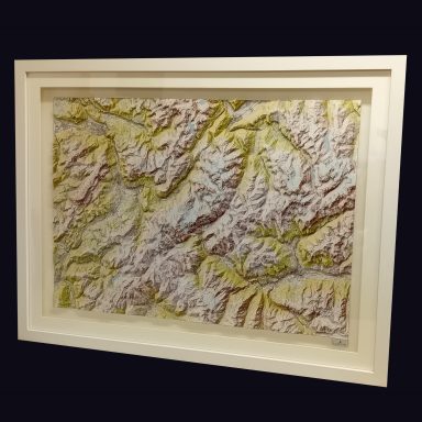 3D Topographic Model of Chamonix 3D Topographic Model of Chamonix