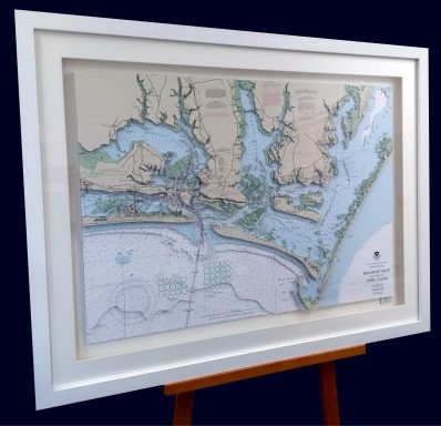 3D NOAA Nautical Chart Beaufort