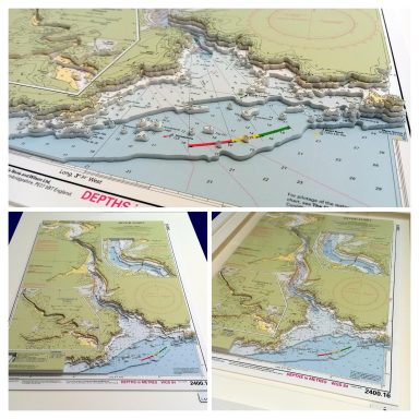 3D Imray Nautical Chart of River Dart