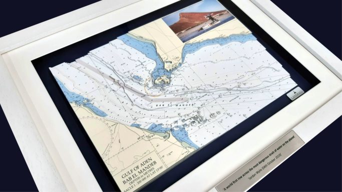 3D Nautical chart Bab al-Mandab Strait