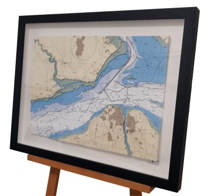 3D Admiralty Nautical Chart Beaulieu