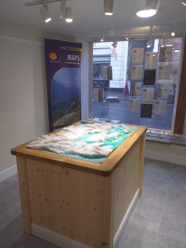 3D Topographic Model for Harvey Maps Shop