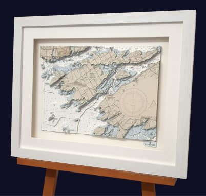 3D NOAA Nautical Chart Wolf Island