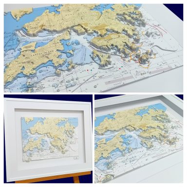 3D Nautical Chart Hong Kong