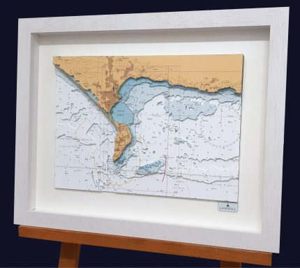 3D Admiralty Nautical Chart Weymouth