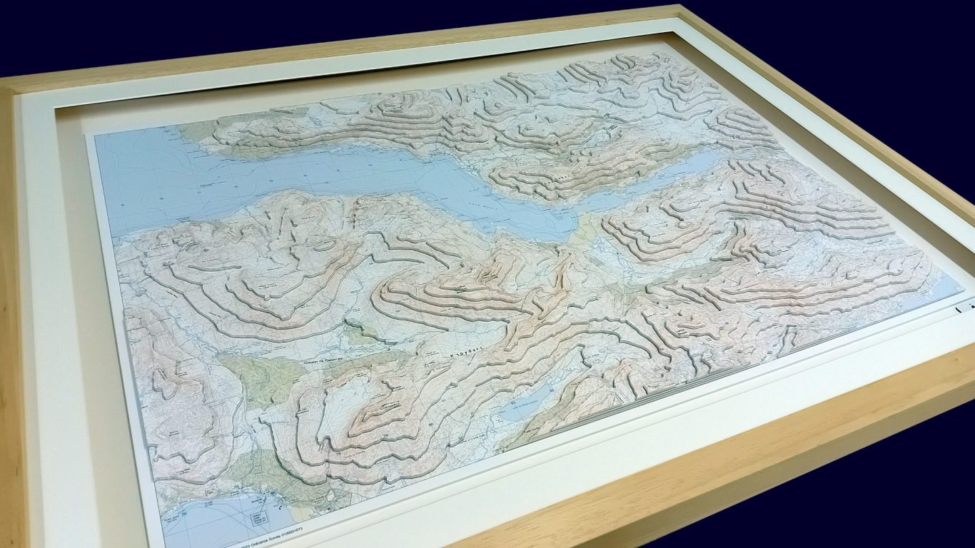 3D OS Map