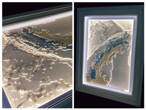 3D Nautical Chart Antarctic Peninsula