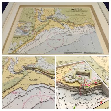 3D Nautical Chart Exmouth