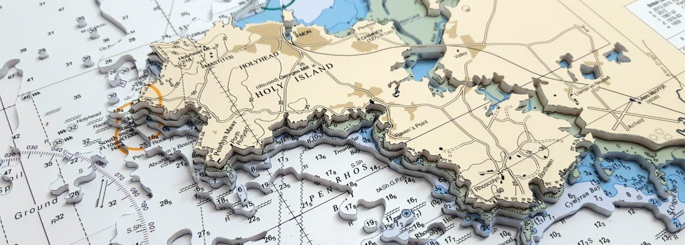 3D Imray Nautical Chart Needles