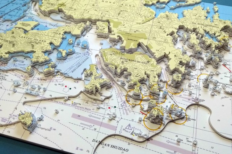 3D Nautical Charts of the World