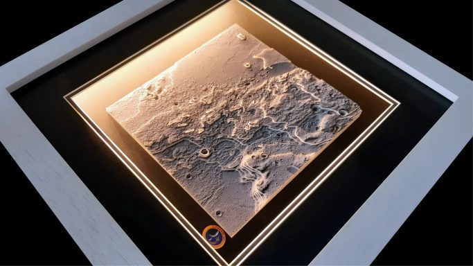 3D Model Nasa Apollo 14 Landing Site