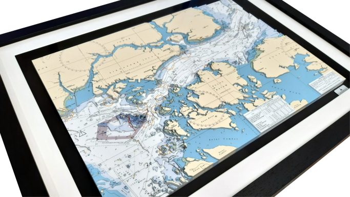 3D Nautical Chart Singapore