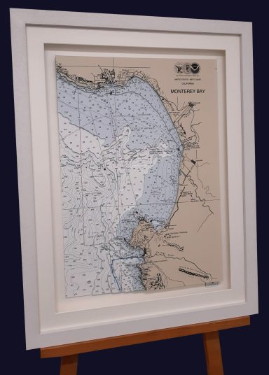 3D NOAA Nautical Chart Monterey Bay