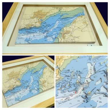 3D Nautical chart Bristol Channel Swim 3D Nautical chart Bristol Channel Swim