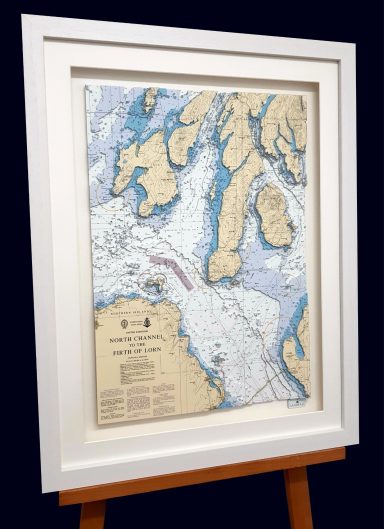 3D Admiralty Nautical Chart North Channel