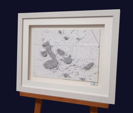 3D Admiralty Nautical Chart Galapogus