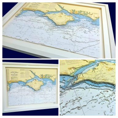 3D Admiralty Nautical Chart Anvil Point to Selsey Bill 3D Admiralty Nautical Chart Anvil Point to Selsey Bill