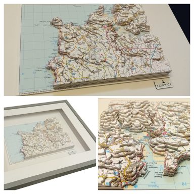 3D OS Map Trevose Head