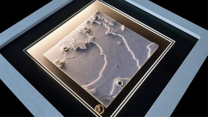 3D Model Nasa Apollo 12 Landing Site