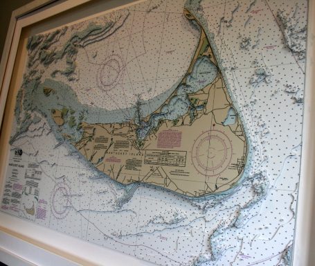 3D NOAA Nautical Chart Nantucket
