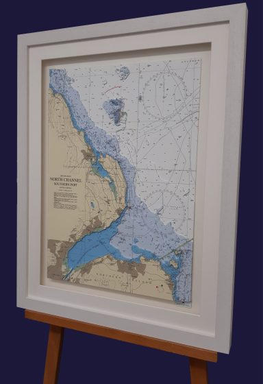 3D Admiralty Nautical Chart Belfast