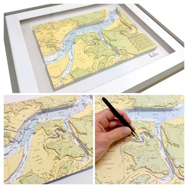 3D Nautical Chart River Medway 3D Nautical Chart River Medway
