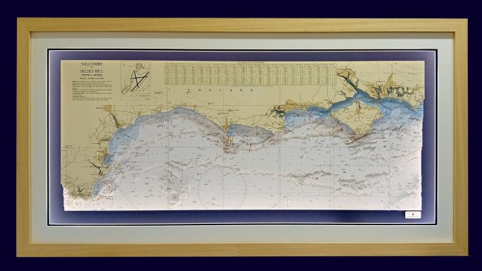 3D Admiralty Nautical Chart South Coast 3D Admiralty Nautical Chart South Coast