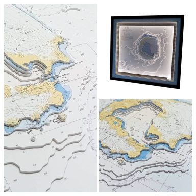 3D Nautical Chart Deception Island