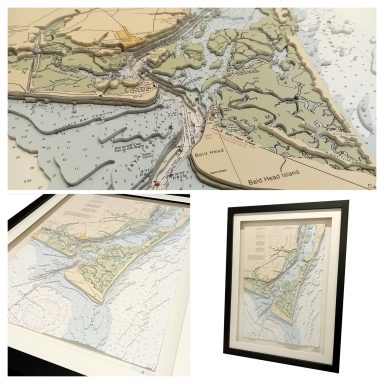 3D Nautical Chart Cape Fear River