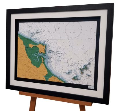 3D Admiralty Nautical Chart Lindesfarne