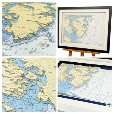 3D Nautical Chart Ronay