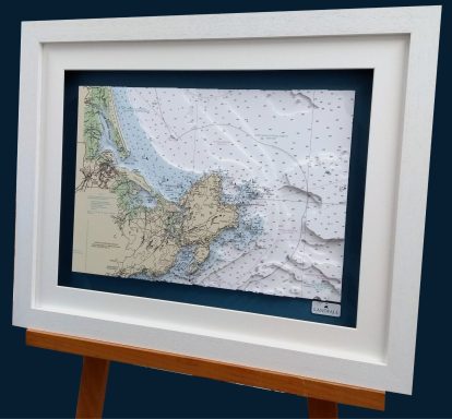 3D NOAA Nautical Chart Cape Ann
