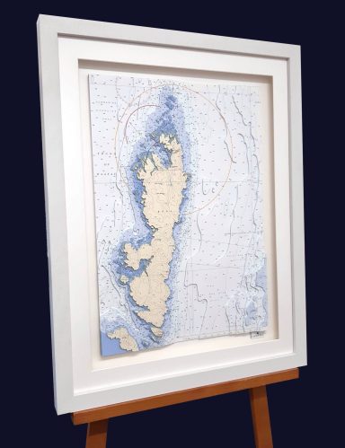 3D Admiralty Nautical Chart Rona