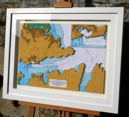 3D Nautical Chart Lyttleton NZ