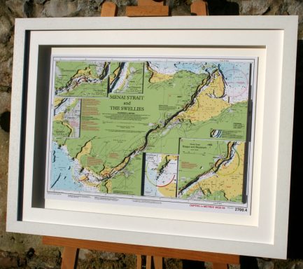 3D Imray Nautical Chart Menai Strait